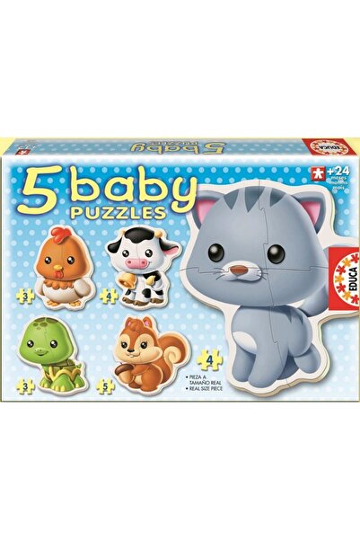 Educa Puzzle ايدوكا بيبي بازل حيوانات الطفل