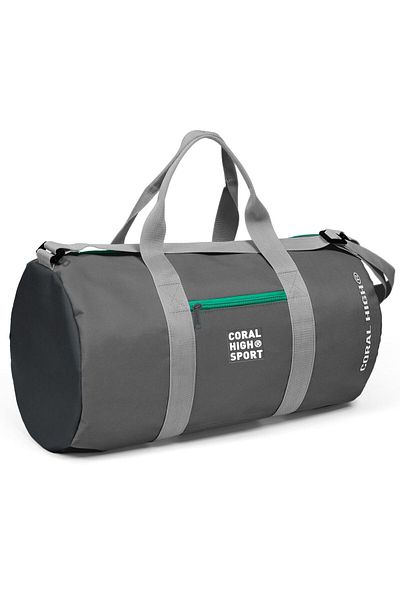 Coral High Gray Sports Bag