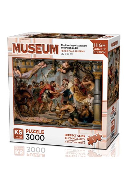 Ks Games 3000 Pieces Puzzle the Meeting of Ibrahim and Melkisedek
