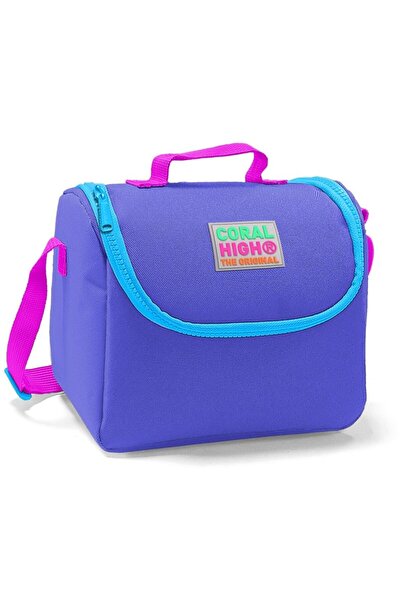 Coral High Фіолетова дитяча шкільна сумка та набір для харчування