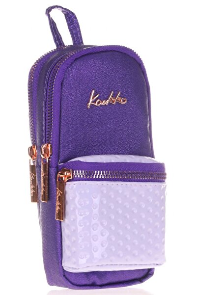 KAUKKO Kaukoo Magic Dreams Фіолетова шкіряна пенал - для дівчаток