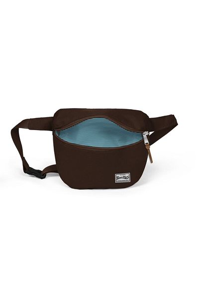 Coral High Luxury Brown Waist Bag