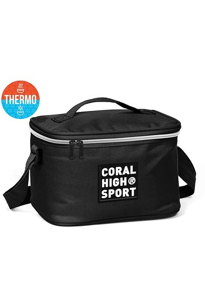 Coral High Черна термо спортна чанта за обяд - 22801
