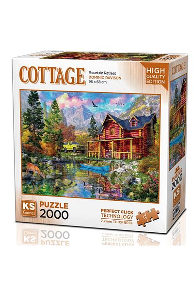 Ks Games 2000 Piece Mountain Inziva Place Puzzle
