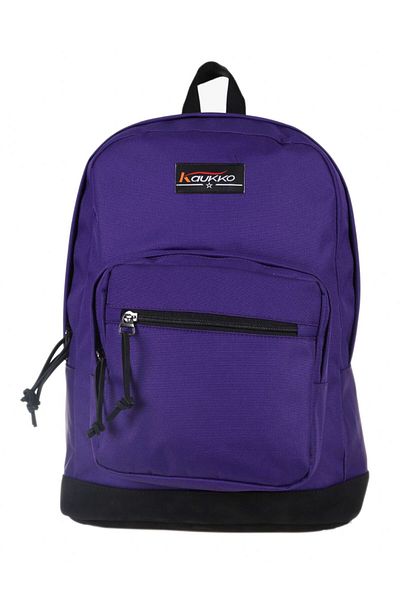 KAUKKO Rucsac sport violet cu trei compartimente pentru școală și zilnic