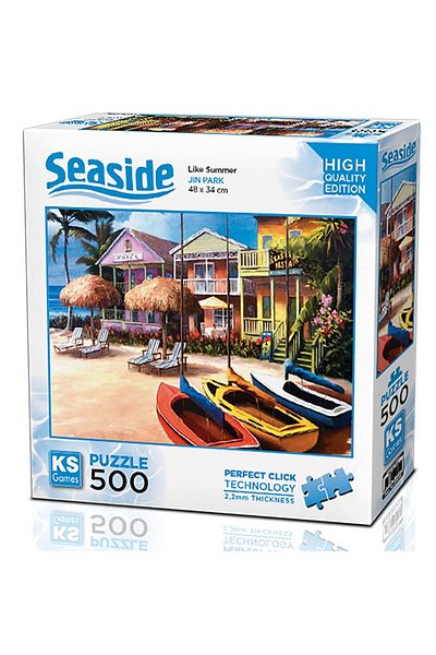 Ks Games Summer Like 500 Piece Puzzle -'Welcome to Beach' (Like Summer) Puzzle