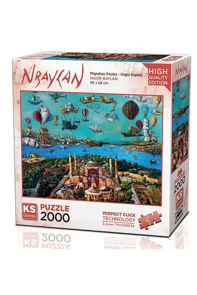 Ks Games 2000 Piece Hagia Sophia Puzzle
