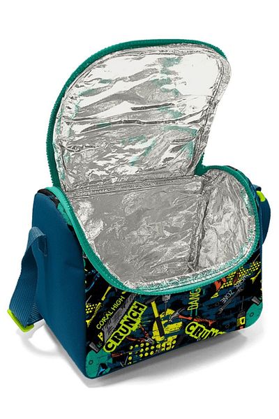 Coral High Set de cutie de prânz pentru băieți pentru instrumente de reparații verde petrol