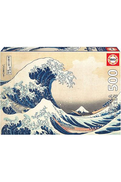 EDUCA 500 Piece Large Wave Kanagawa Puzzle
