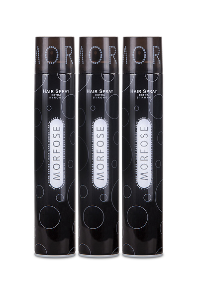 Morfose Extra Strong Saç Spreyi 400 ml - 3 Adet