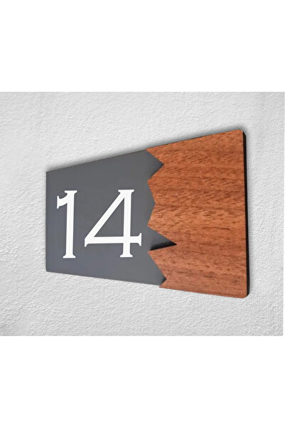 Dekokonsept Woodenseri Horizontal Plexi Wooden Detailed Uv Printed Apartment ...