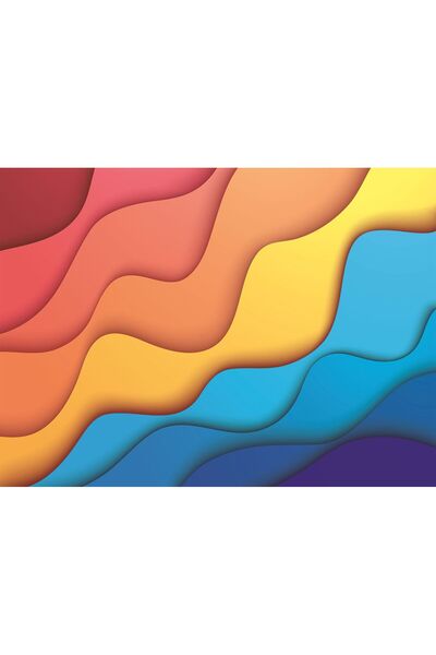 Nova Puzzle 1000 Pieces Colorful Waves Puzzle