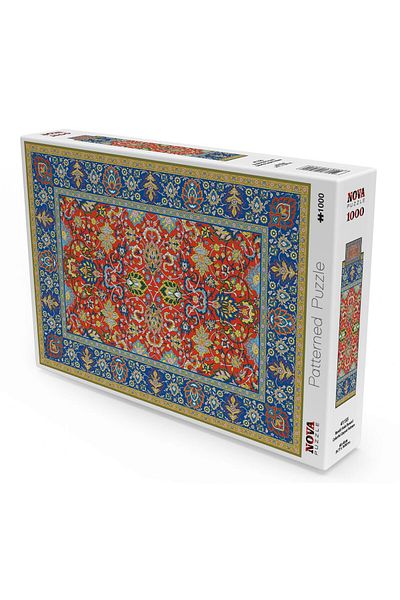 Nova Puzzle 1000 Piece Colorful Carpet Pattern Puzzle