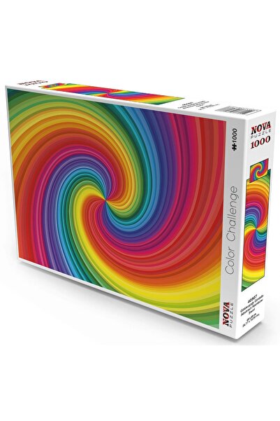 Nova Puzzle 1000 قطعة لغز دوامة قوس قزح الحلزوني