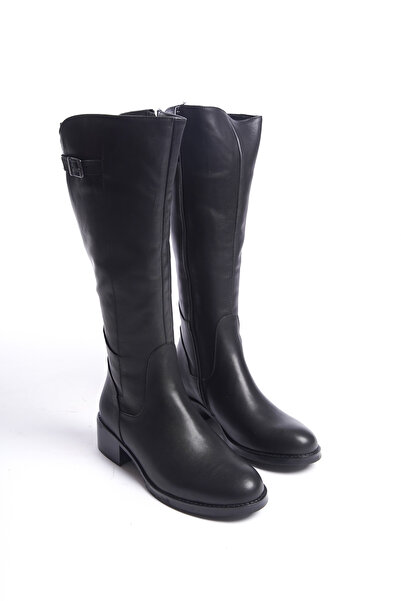 Elile Shoes Hakiki Deri Kışlık Kadın Çizme 33-34-35-41-42-43-44-45 Numara