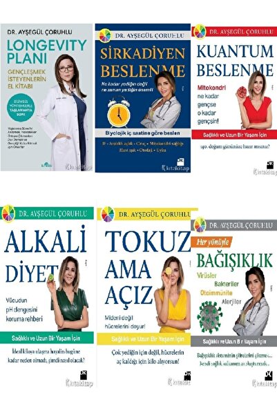 Kronik Kitap Longevity Planı-Alkali Diyet-Her Yönüyle Bağışıklık-Tokuz Ama Aç...