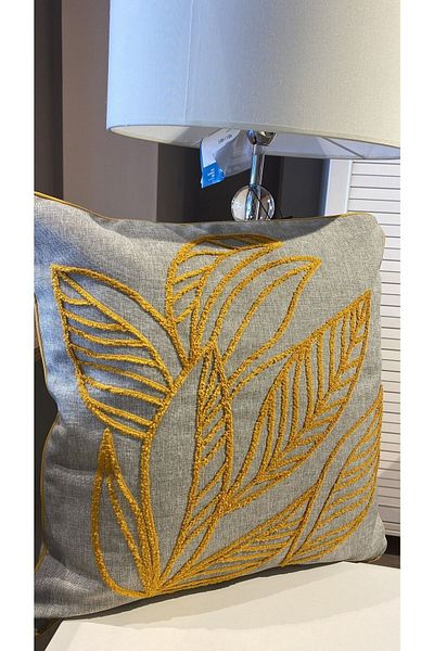 Doqu Home Μαξιλάρι Pandora 050x050 Yellow Acacia Throw