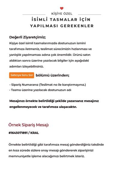 Genel Markalar Kurt Kafalı Isimli Tasma Boyun Ve Göğüs Tasması