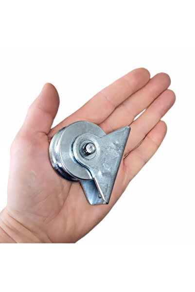 ALETÇANTAM 50mm Bilyalı Rulmanlı Kepli Makara Sürgülü Kapı Ray Tekeri