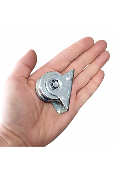 ALETÇANTAM 40mm Bilyalı Rulmanlı Kepli Makara Sürgülü Kapı Ray Tekeri