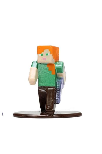 MINECRAFT نانو شخصية معدنية واحدة اليكس السيف الحديدي