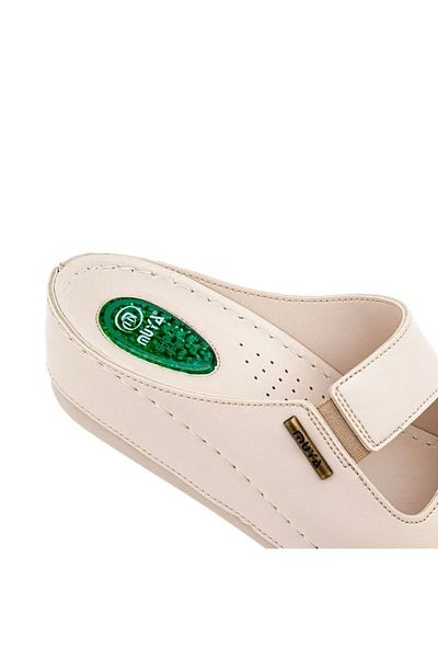 Muya Γυναικείες παντόφλες Panna Anatomical Sole Gel Supported Four Seasons Daily