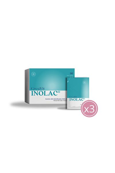 Creavit Inolac 30 Sachets - 3 Pieces