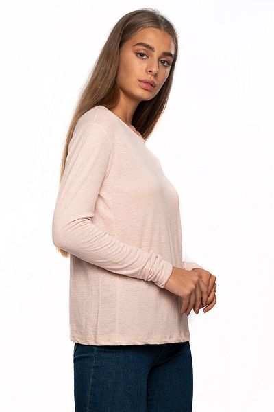 Miss Murem Mrm Basic Blouse - Powder Color