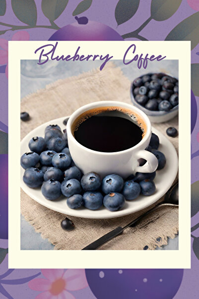 Nice Match Blueberry Coffee Yabanmersini Aromalı Kahve Filtre Kahve 200 Gr
