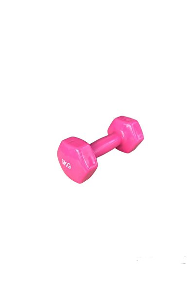 CKSpor 5 kg öşeli Vinly Dambıl Kaymaz Özel Kaplama İthal Ergonomik Dambıl  1 ...