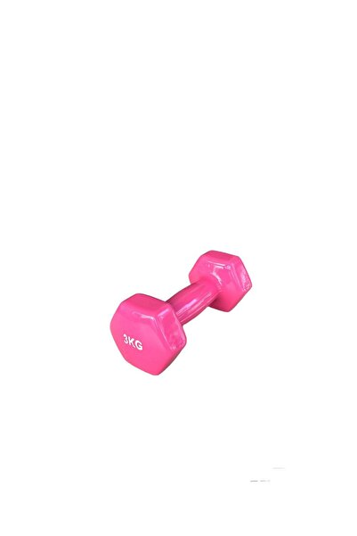 CKSpor   3 kg  Köşeli Vinly Dambıl Kaymaz Özel Kaplama İthal Ergonomik Dambıl...