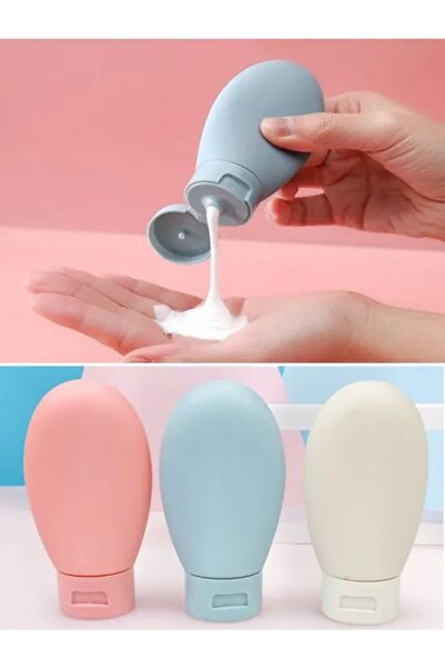 Dream Plus 3 Adet Çok Amaçlı Seyahat Tipi Doldurulabilir Krem Şampuan Şişe Se...