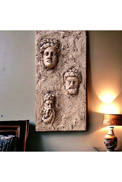 Mes Reves Αρχαίοι Ελληνικοί Θεοί Τρισδιάστατο Μινιατούρα Αγαλματίδιο Καφέ Χρώ...