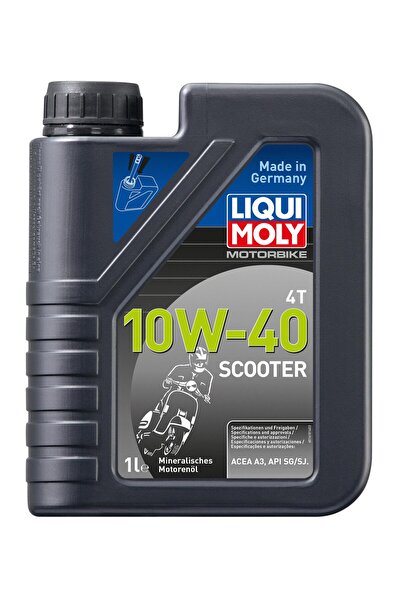Liqui Moly Мотоциклетно масло Racing Scooter 4T 10W40 1л