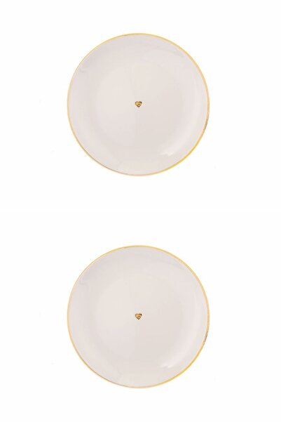 Porland 17cm Flat Plate 2-piece Date - 04ALM 005810