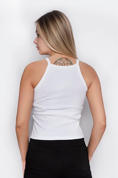 Miss Murem Strappy Corded Athlete-white