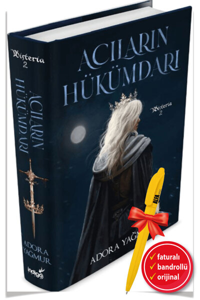 İndigo Kitap Alfa Moda Kalem + Acıların Hükümdarı (CİLTLİ) / Adora Yağmur - y...