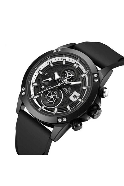 Naviforce Men's Wristwatch Functional Silicone Cord 1913