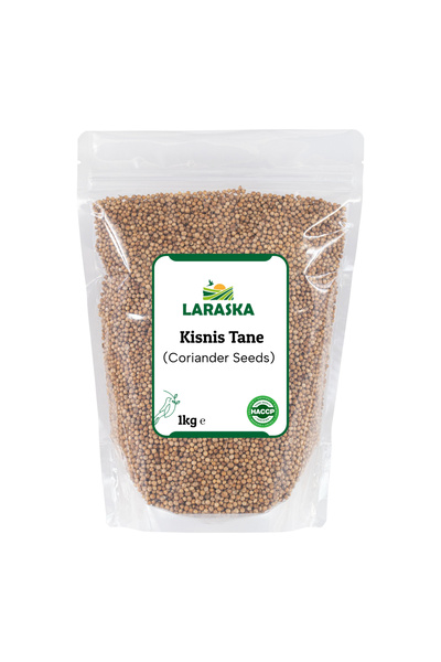 Laraska Kişniş Tane 1kg - Coriander Seeds / Whole 1kg