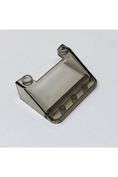 LEGO Accessory Moc Custom Windscreen 3 X 4 X 1 Automobile Car Transparent Black Glass 1 Piece to Send