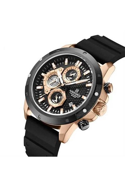 Naviforce Men's Wristwatch Function Silicone Cord 1917