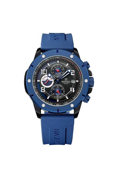 Naviforce Men's Wristwatch Function Silicone Cord 1920