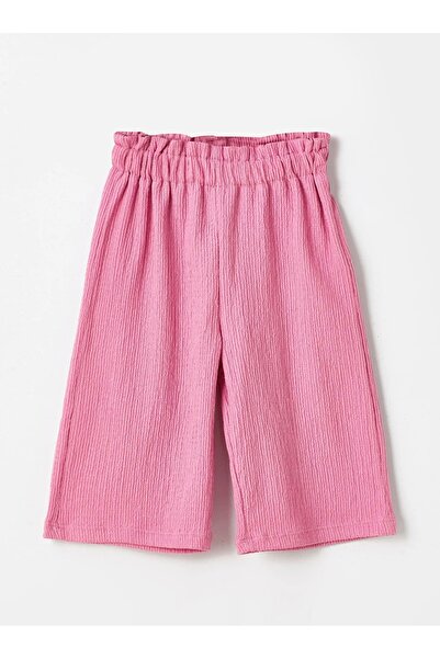 LC Waikiki KANZ Crew Neck Floral Patterned Baby Girl Blouse and Pants 2 Pieces Set