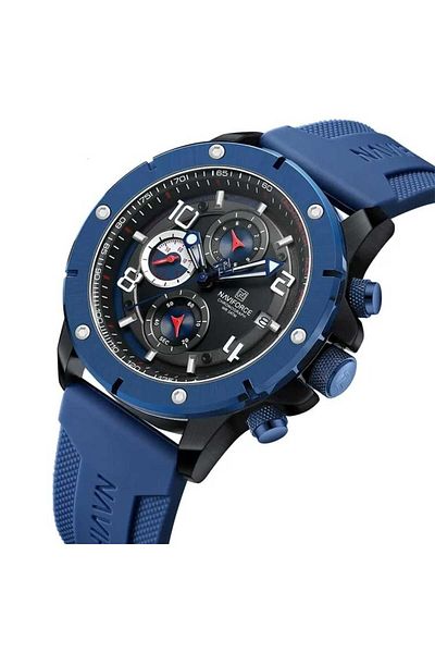 Naviforce Men's Wristwatch Function Silicone Cord 1920