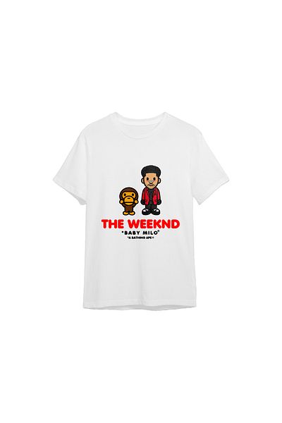sznwear Μπλουζάκι μπλουζάκι THE WEEKND x BAPE