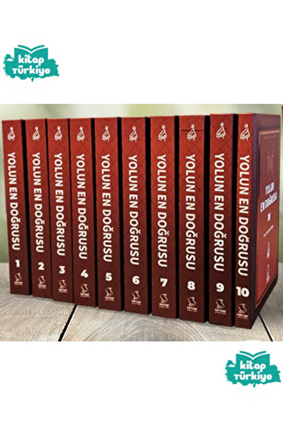 Server Yayınları Yolun En Doğrusu 10 Kitap Set (CİLTLİ)