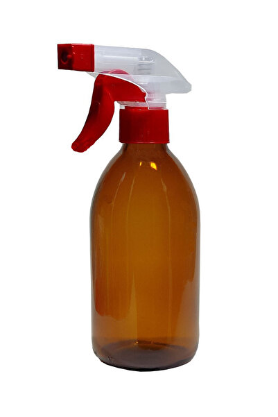 wellLine Spumă de sticlă chihlimbar Producător de săpun Vasă, sticlă de deter...