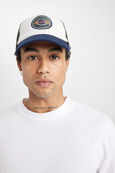 DeFacto Mens Label Printed Cotton Cap Hat Z3430Az24Sm