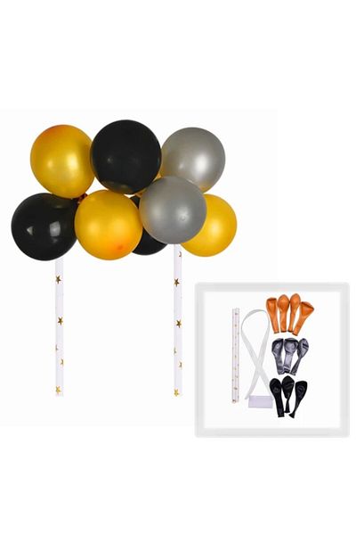 asöy Chrome Balloon Pastel Balloon Macaron Balloon Cake Decoration Cake Balloon