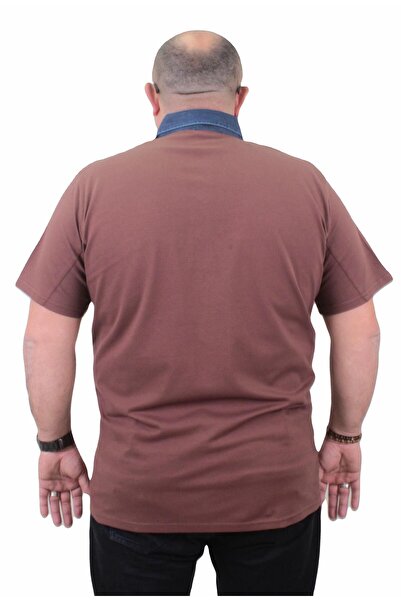 MocGrande Μπλουζάκι Polo Denim Collar Large Size - 23420 TABA